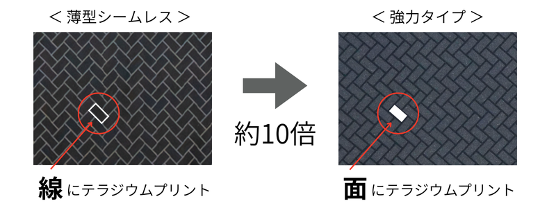 テラジウム・イオンパワープリントの拡大図