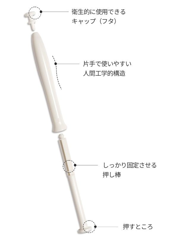 使い捨てアプリケーターのイメージ