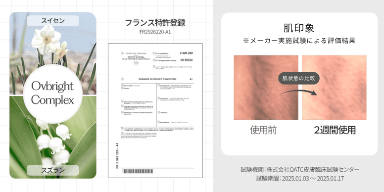 メラニン3段階ブロック処方のイメージ