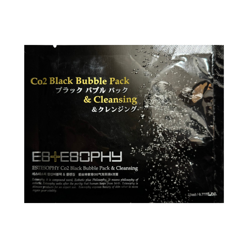 CO2 ブラック バブルパック＆クレンジング