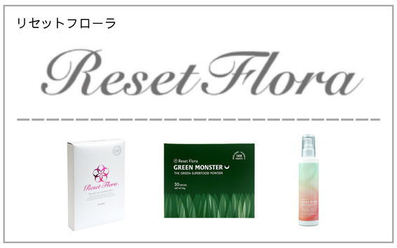 Reset Flora（リセットフローラ）製品一覧へ（乳酸菌サプリ グリモン）