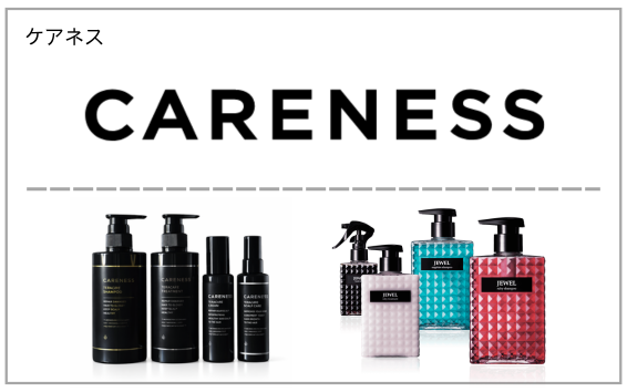 CARENESS（ケアネス）製品一覧へ（ヘアケア）
