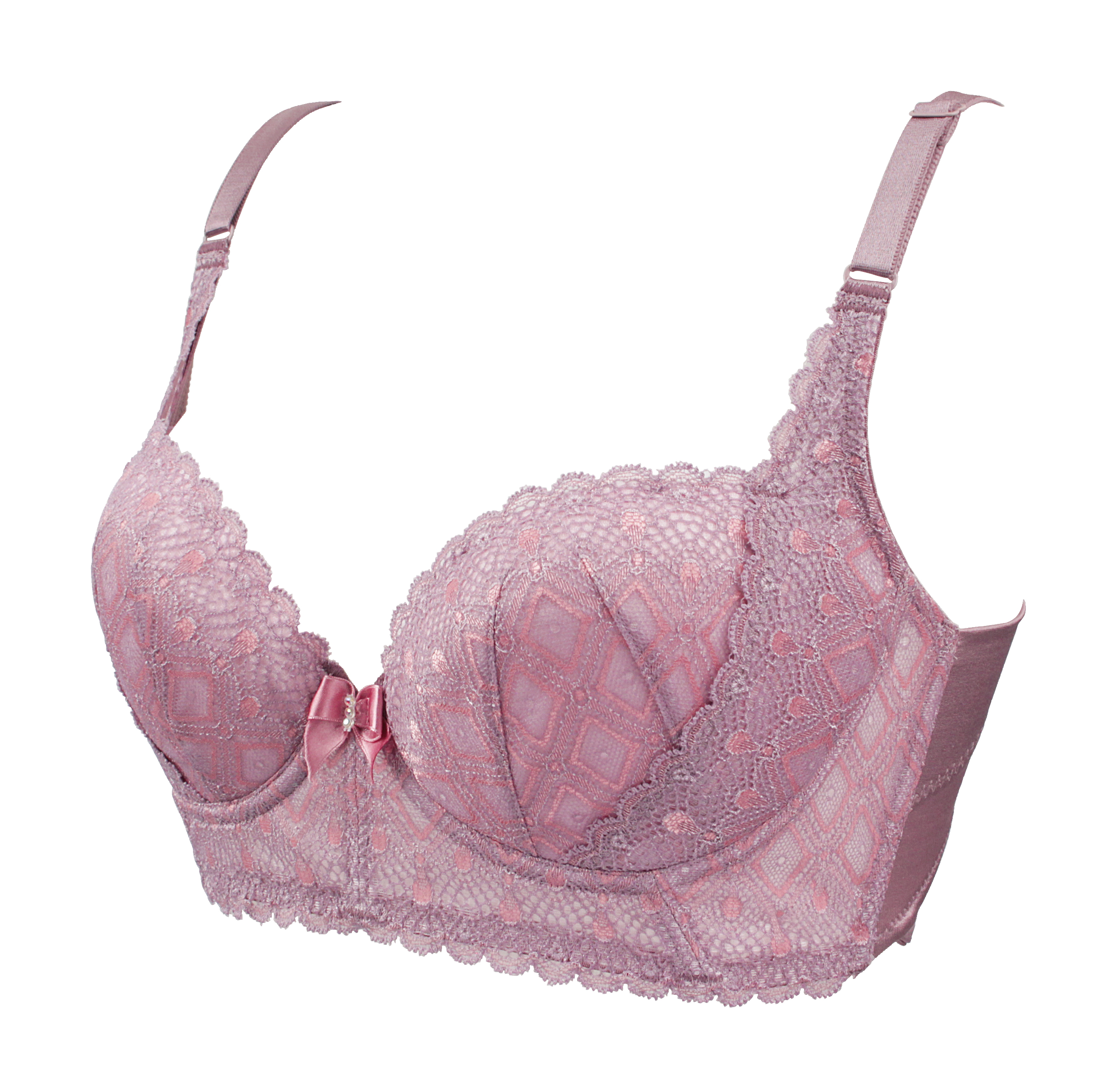 ラヴィエール ブラジャー グレープピンク