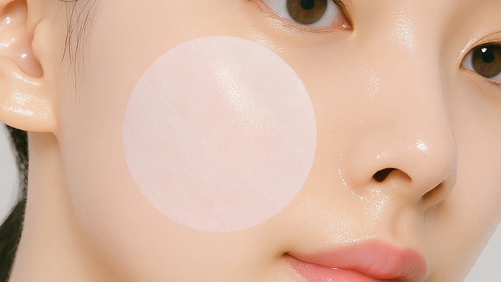 パックしてる写真