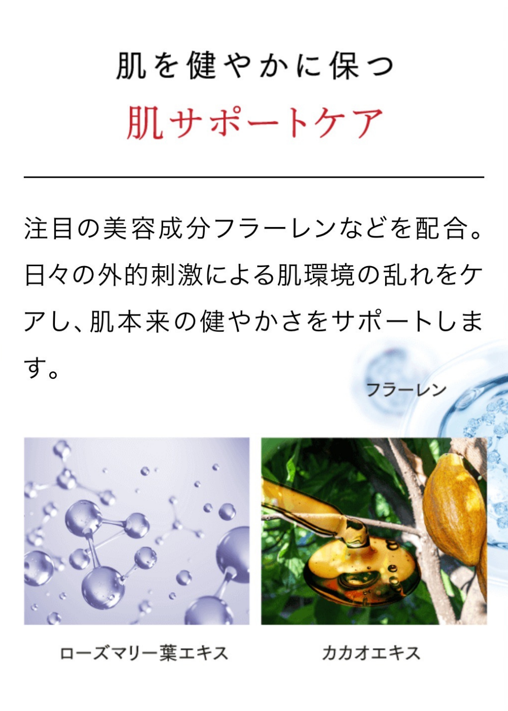 フラーレンや注目の美容成分を配合したエニシーグローパックリッチプレシャスが肌の環境を整え、健やかな美肌をサポート